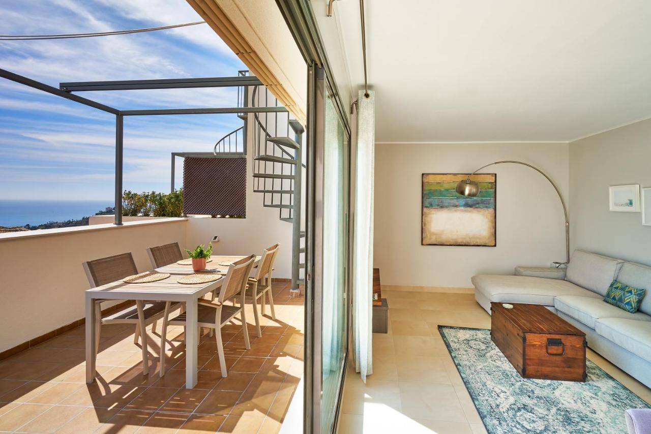 Apartamento Sea View Penthouse, Pool, Privacy, Benalmádena Exterior foto